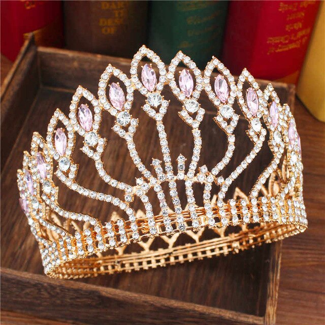 Crystal Queen Wedding Crown (28 styles)