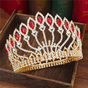 Crystal Queen Wedding Crown (28 styles)
