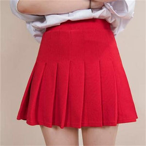 Pretty & Preppy: Plaid & Solid Mini Skirts