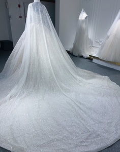 Jayda: Bridal Wedding Cloak (Custom Made in Two styles/Multiple Train Lengths)